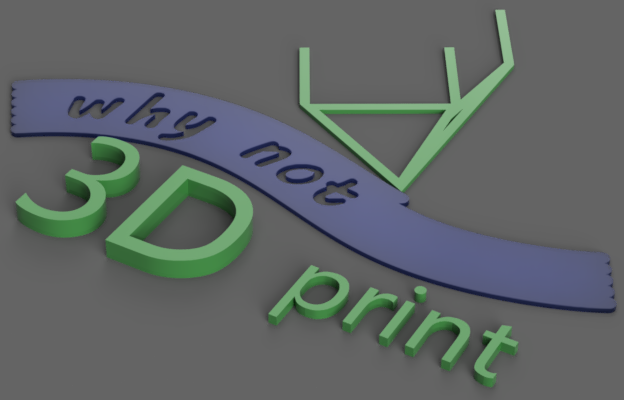 Why Not 3D Print